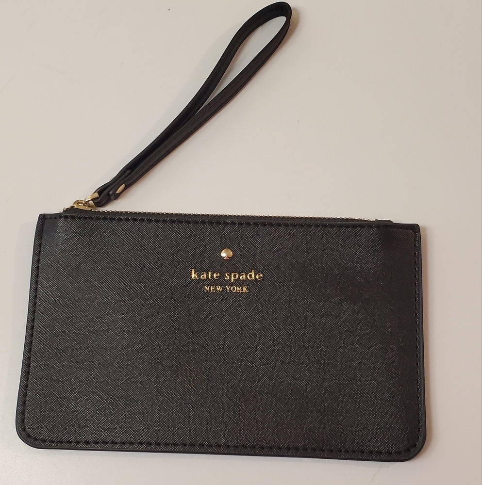 Kate Spade Black Wristlet Clutch - Picture 1 of 5